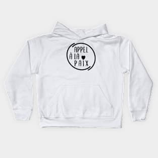 Appel à la Paix Kids Hoodie